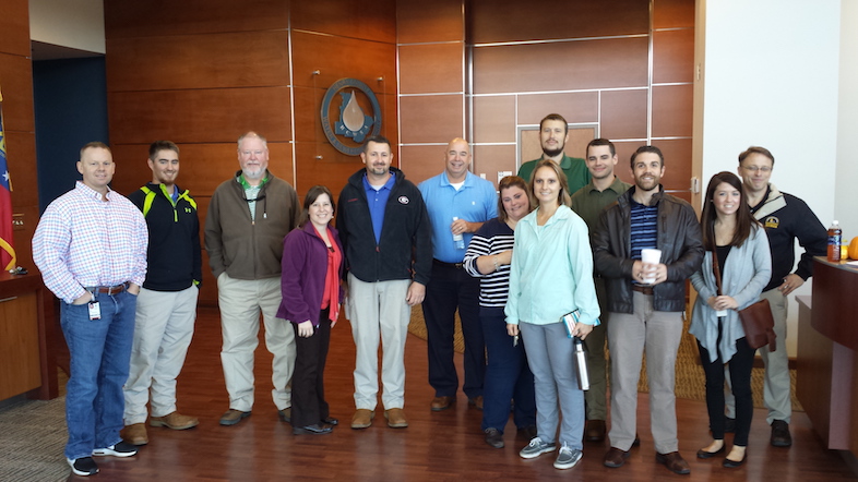 The HCWA Engineering Department Volunteered to deliver meals for Henry County Meals on Wheels during the Holidays.
